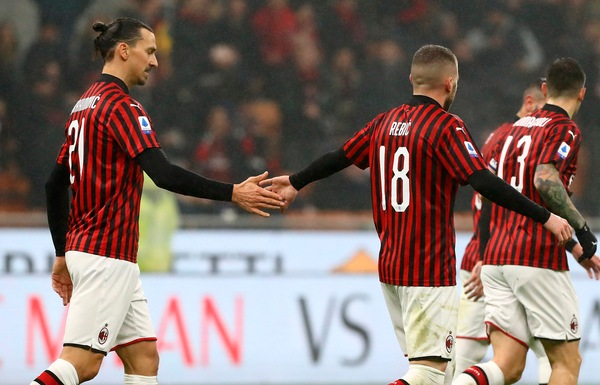 Milan, Ibrahimovic-Rebic: la coppia d'oro di Pioli