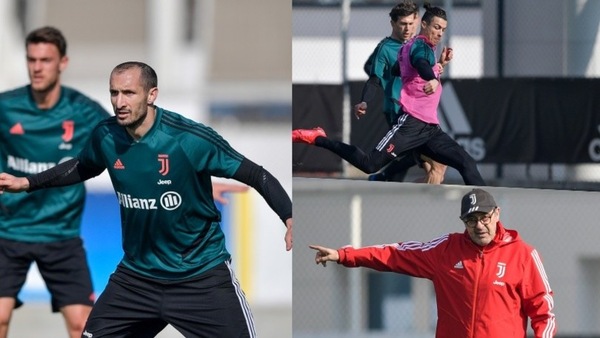 La Juve con il suo capitano: Chiellini guida la difesa