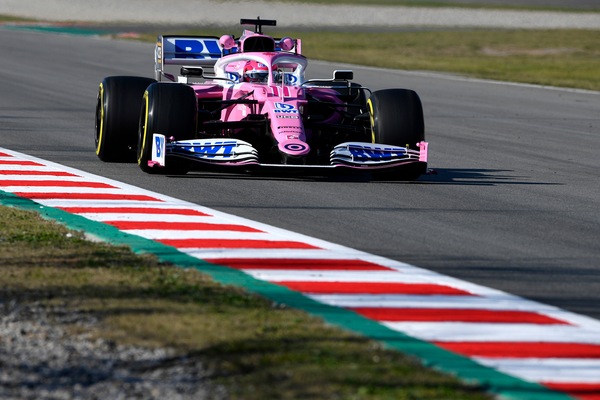 Test F1 Barcellona 2020, mattinata alla Racing Point di Perez. Leclerc sesto