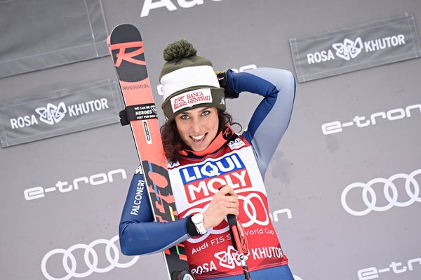 Brignone: "Sto meglio e sono pronta. Crans-Montana mi porta fortuna"