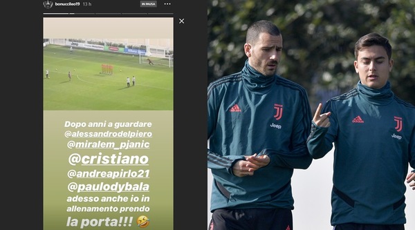 Juve, Bonucci scherza sui social: la risposta di Dybala è esilarante