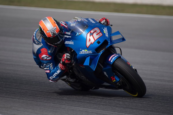 Test MotoGp in Qatar: Rins vola a Losail, Valentino Rossi settimo
