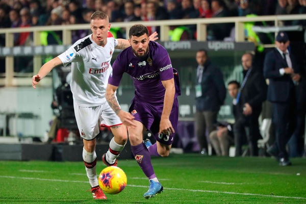 Fiorentina-Milan 1-1, il tabellino