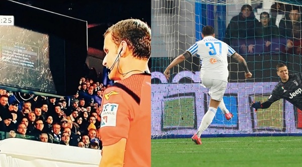 Spal-Juve, la moviola: Var e monitor guasto, La Penna da manuale