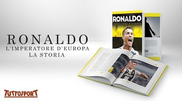Ronaldo imperatore d'Europa: il libro sul numero 7 bianconero