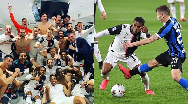 Juve, Douglas Costa punge l'Inter: "La prossima a luci spente"