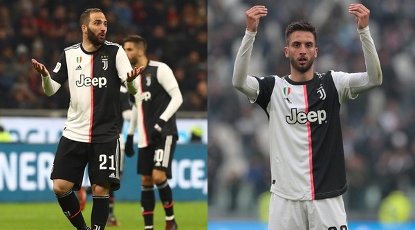 Juve, Higuain fermato da una contrattura. Affaticamento per Bentancur