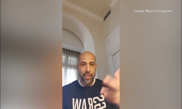 Carlton Myers si allena al parco e...viene fermato dai carabinieri!