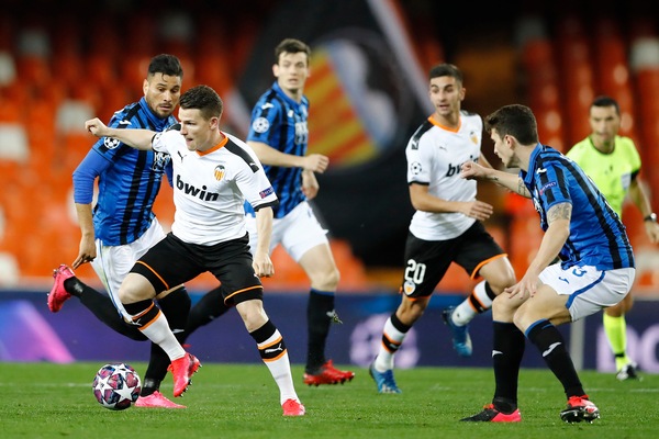 Coronavirus: dopo i casi al Valencia Atalanta in isolamento