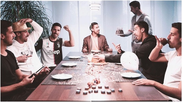 Juve: "Tanti auguri Khedira" e Sami scherza su Instagram
