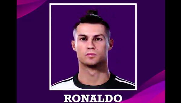 Juve, Ronaldo ha il nuovo look su PES 2020