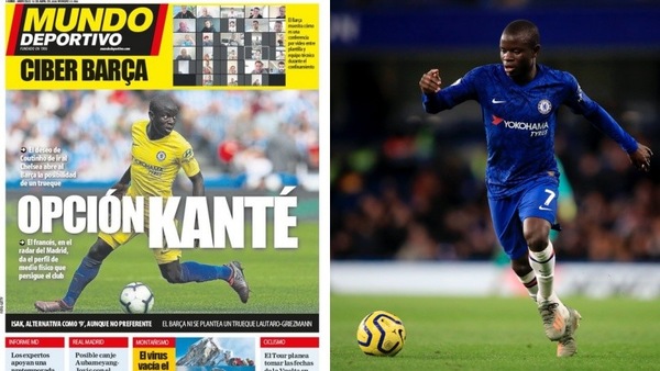 Mundo Deportivo: "Barcellona, Coutinho la chiave per arrivare a Kanté"