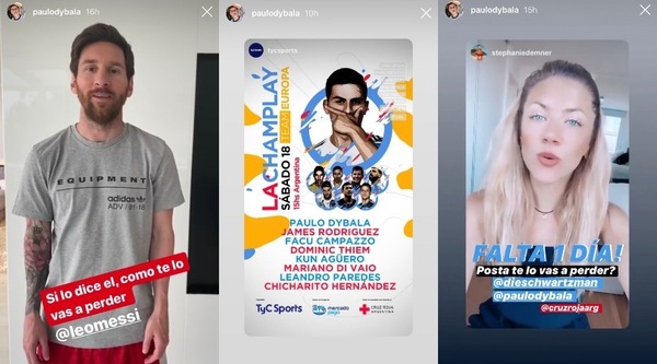 Coronavirus, Dybala organizza la Champlay: tanti campioni si sfidano per beneficenza