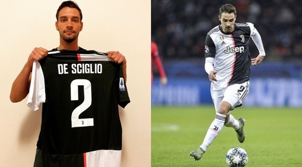 De Sciglio, maglia Juve in beneficenza per la Protezione Civile