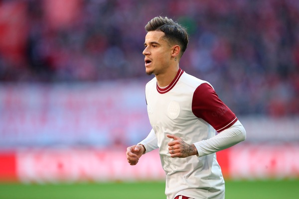 Bayern Monaco, Coutinho il 9 maggio non ci sarebbe: è stato operato