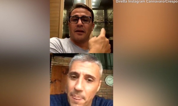 Cannavaro stuzzica Del Piero e Totti sul Mondiale 2006