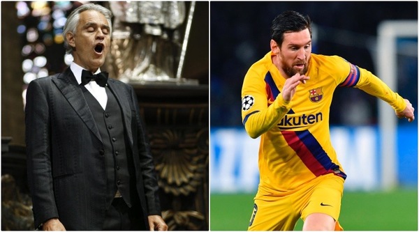 Inter, Bocelli: "Di questi tempi magari arriva pure Messi..."