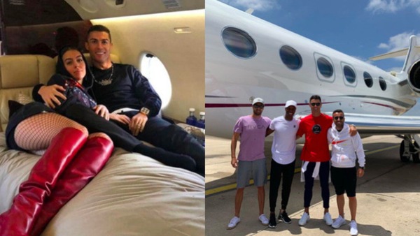 Cristiano Ronaldo, il jet privato da 20 milioni di sterline