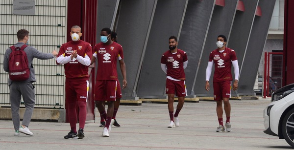 Il Torino si allena,al Filadelfia si rivede la palla