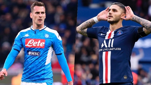 Milik e Icardi, giorni caldi: la Juve a caccia di un nuovo 9