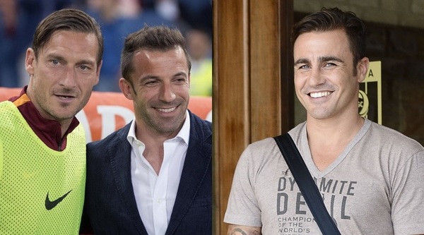 Cannavaro: "Totti e Del Piero facevano quello che dicevo io"
