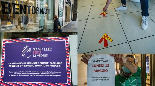 Coronavirus, Fase 2 a Torino: countdown per la riapertura dei negozi