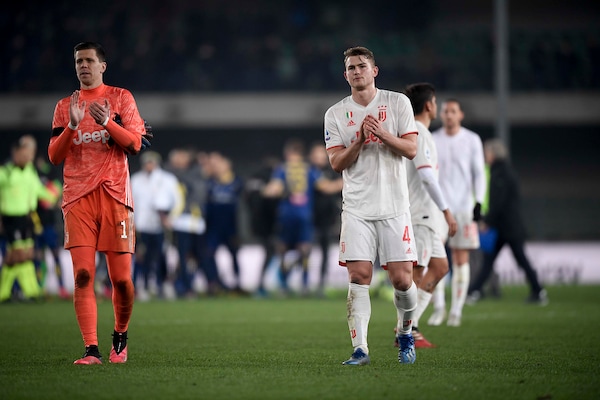 Juve, oggi tocca a Szczesny e De Ligt