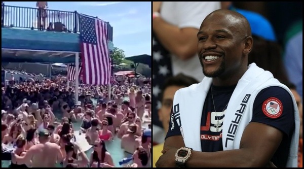 Mayweather ignora il Coronavirus: festa in piscina e poi discoteca