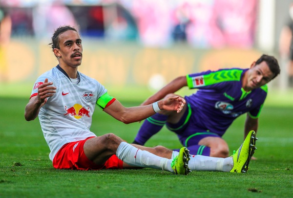 Il Lipsia perde Poulsen per infortunio: stagione a rischio