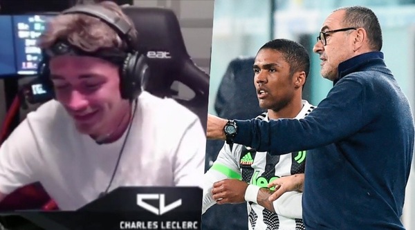 Douglas Costa a Leclerc: "Sarri ci dice di non pressare a c... di cane"