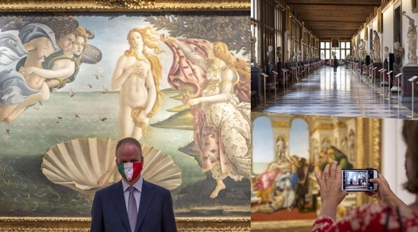 Uffizi, domani la riapertura: che meraviglia l’anteprima!
