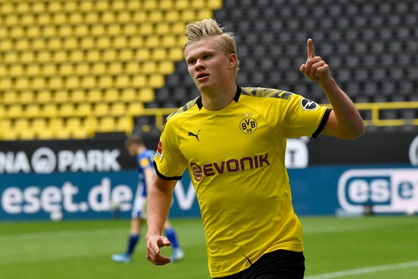 Borussia Dortmund, Haaland ha recuperato dall'infortunio