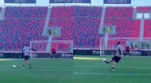 Bologna, Mihajlovic scalda il portiere per la sfida alla Juve