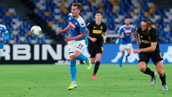 Coppa Italia Napoli-Inter 1-1, il tabellino