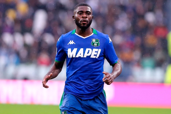 Sassuolo, risentimento alla gamba sinistra per Boga