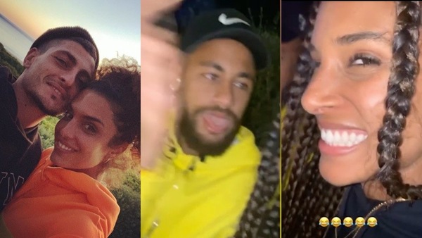 Psg, Verratti e Neymar in vacanza a Saint Tropez. C'è anche Cindy Bruna