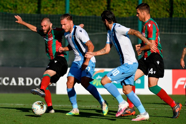 Lazio-Ternana 7-2: Immobile in evidenza nel test a Formello