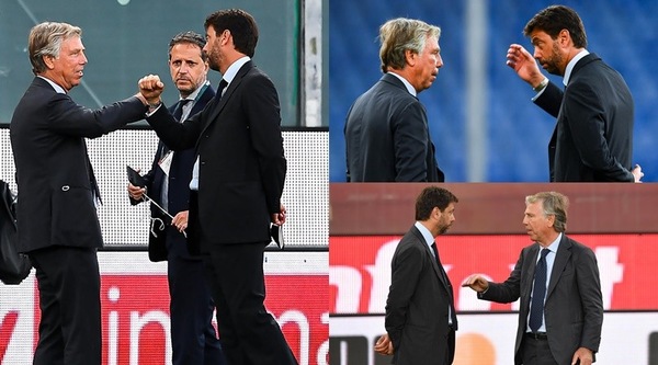 Agnelli-Preziosi, fitto colloquio prima di Genoa-Juve