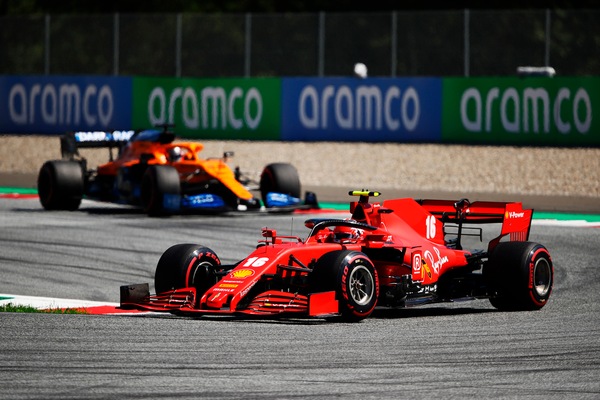 Gp Austria: rimonta pazza di Leclerc, è secondo! La vittoria a Bottas