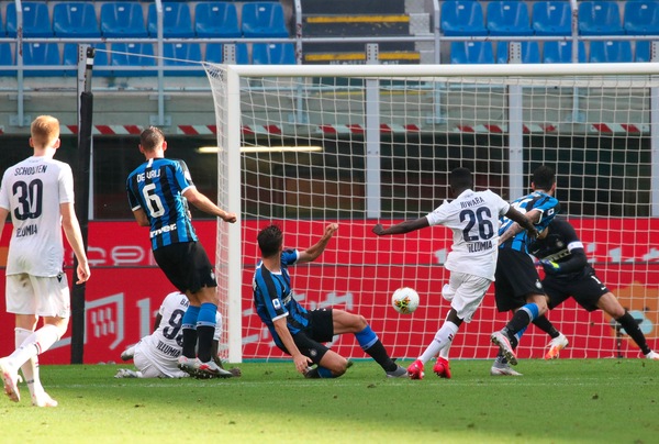Inter-Bologna 1-2, il tabellino