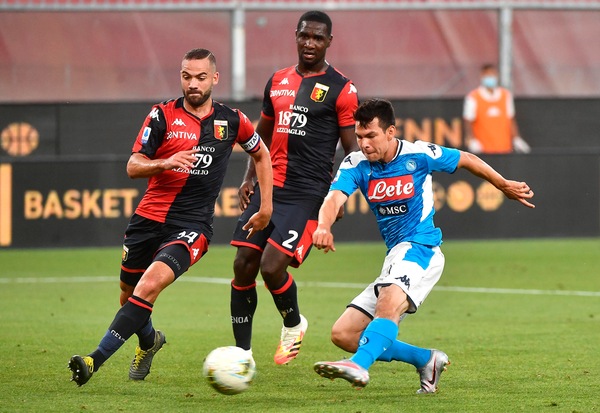 Genoa-Napoli 1-2, il tabellino