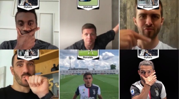 La Juve sbarca su TikTok: Ronaldo e Dybala invertono le esultanze