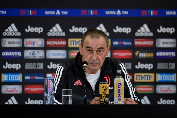 Juve, Sarri cita Guardiola: "L'Atalanta è come il dentista"
