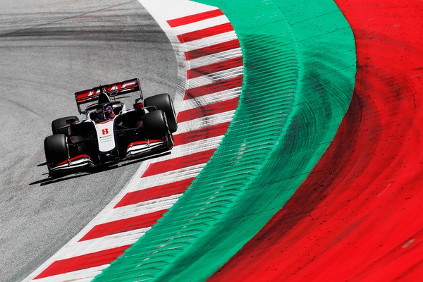 GP Stiria, Grosjean retrocesso: parte dalla pit lane