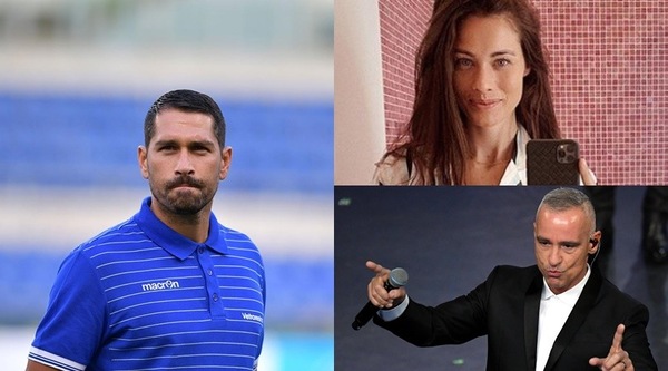 "Borriello pizzicato con la Pellegrinelli: flirt con l'ex moglie di Ramazzotti?"