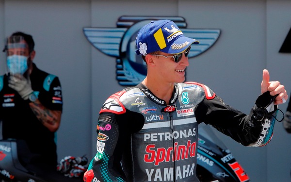 Gp Spagna, Quartararo: "Dedico vittoria a vittime Covid"