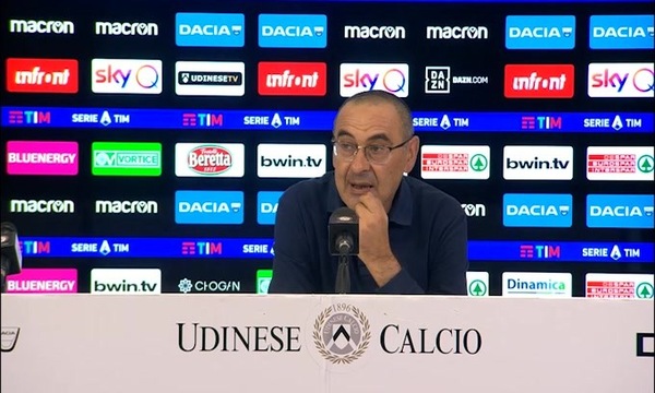 Sarri: "Non siamo stati ordinati"