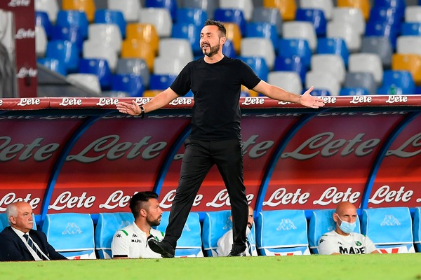 Sassuolo, De Zerbi: "Innamorato dei miei, ma voglio più convinzione"