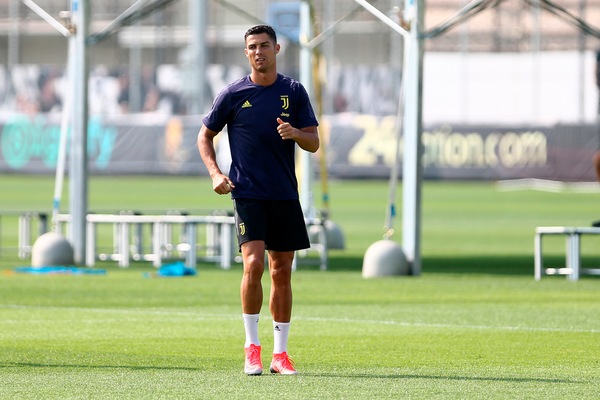 La Juve si allena verso la Roma