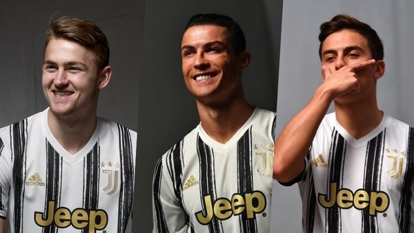 Juve, contro la Roma il debutto della nuova maglia